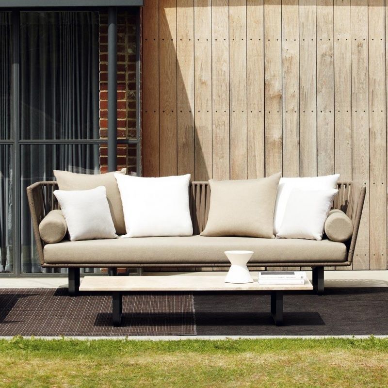 Kettal Bitta 3-Sitzer Outdoor Sofa