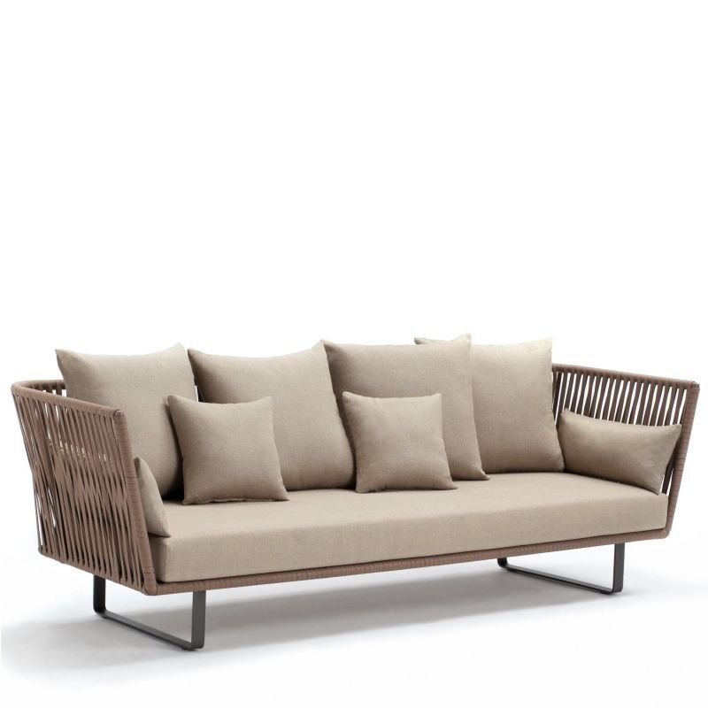 Kettal Bitta 3-Sitzer Outdoor Sofa