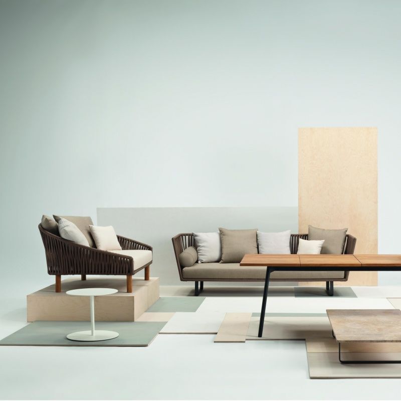 Kettal Bitta 3-Sitzer Outdoor Sofa