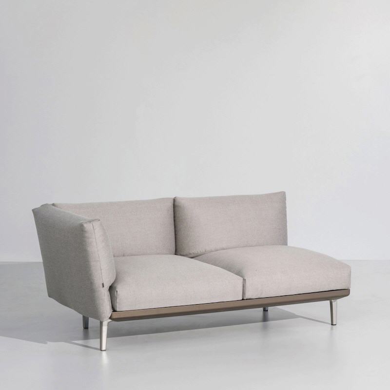 Kettal BOMA 2-Sitzer Eckelement - links