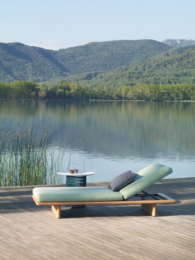 Kettal Mesh Sonnenliege