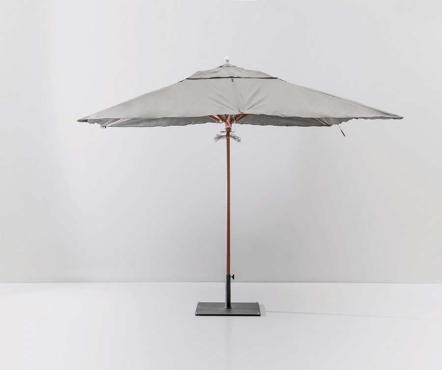 Kettal Objects Aluminiumsonnenschirm - 300 x 300 cm