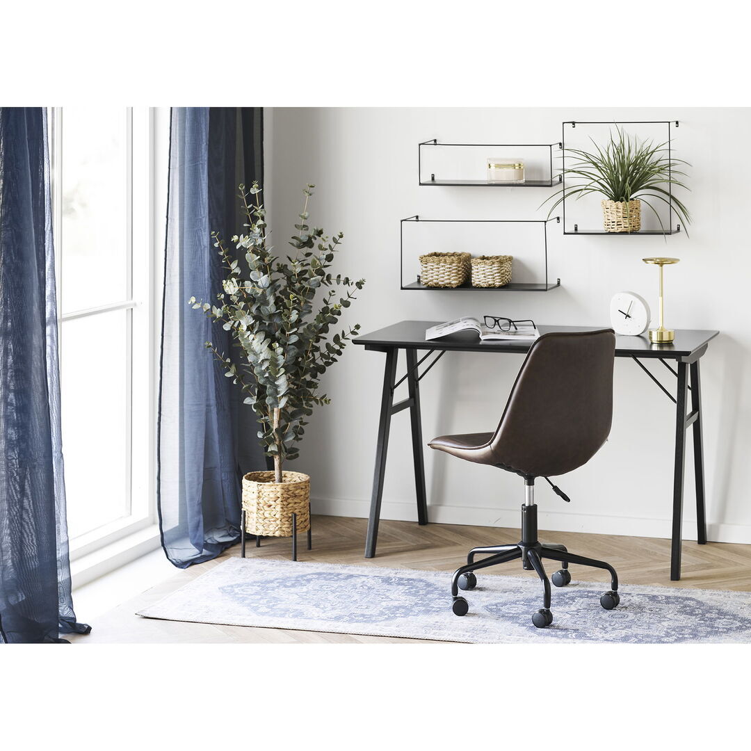 House N Vojens Desk - Black / Black