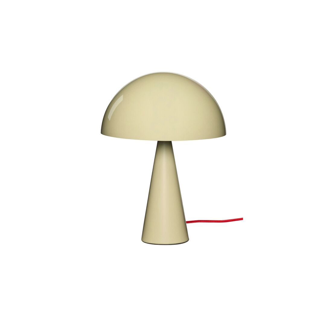 Hübsch  Mush Tischlampe Mini von Hübsch Hell Sandfarben