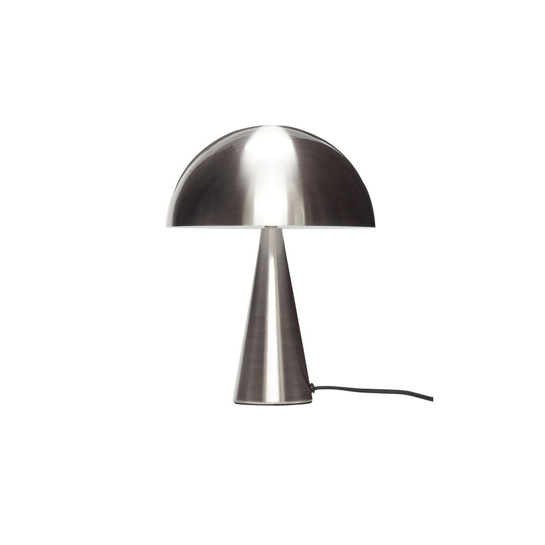 Hübsch  Mush Tischlampe Mini von Hübsch Nickel