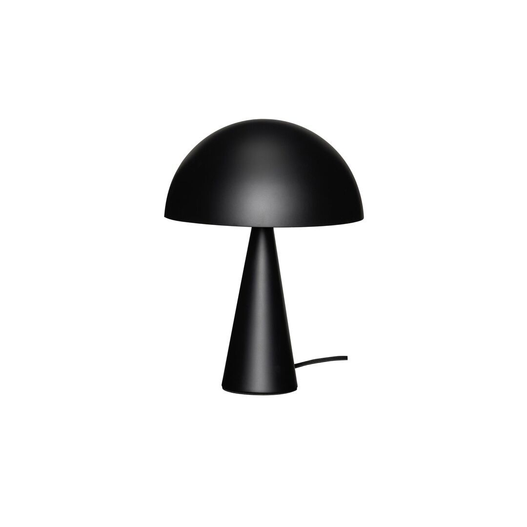 Hübsch  Mush Tischlampe Mini von Hübsch Schwarz