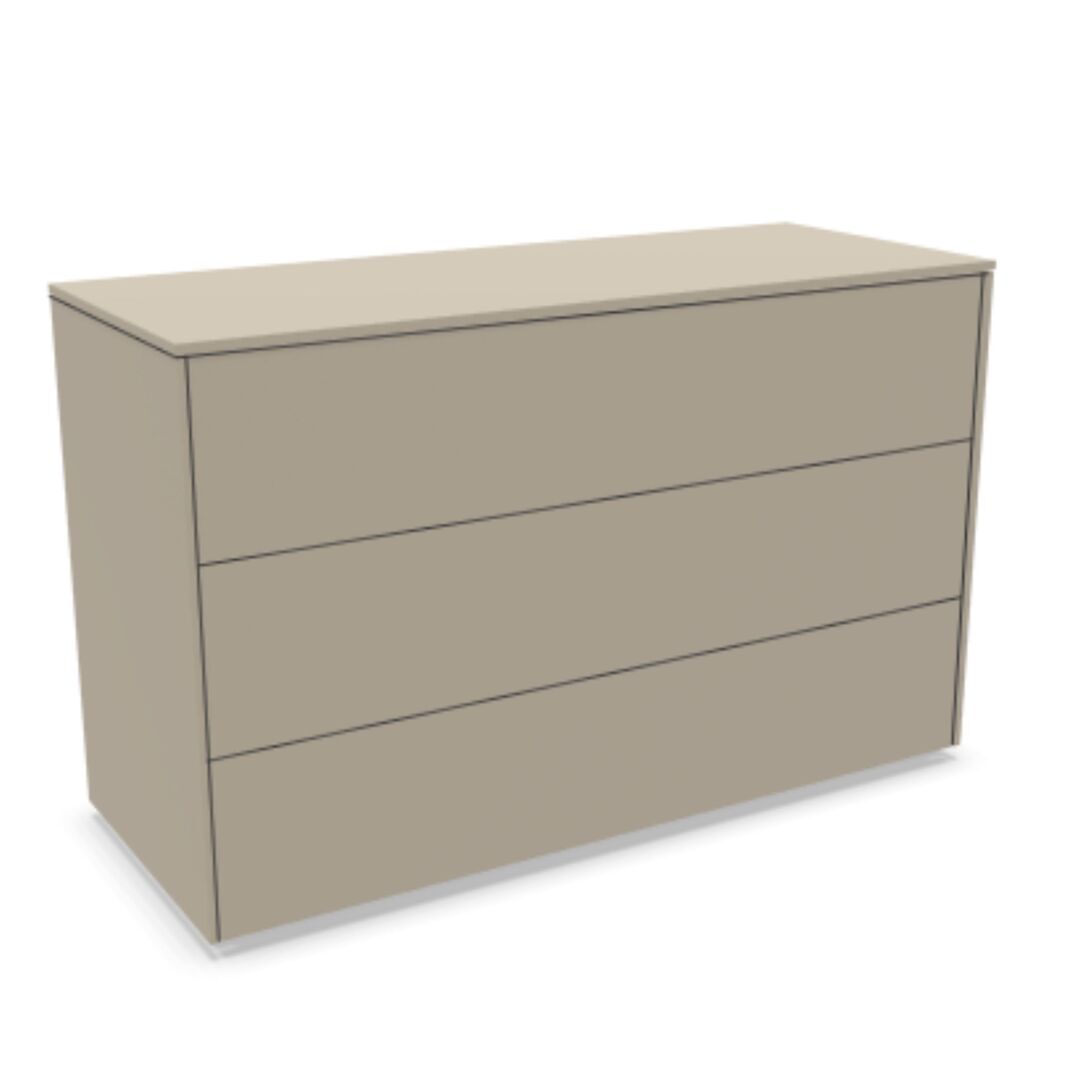 Müller Small Living Sideboard Kombination 12 Aventa von Müller Small Living Steingrau