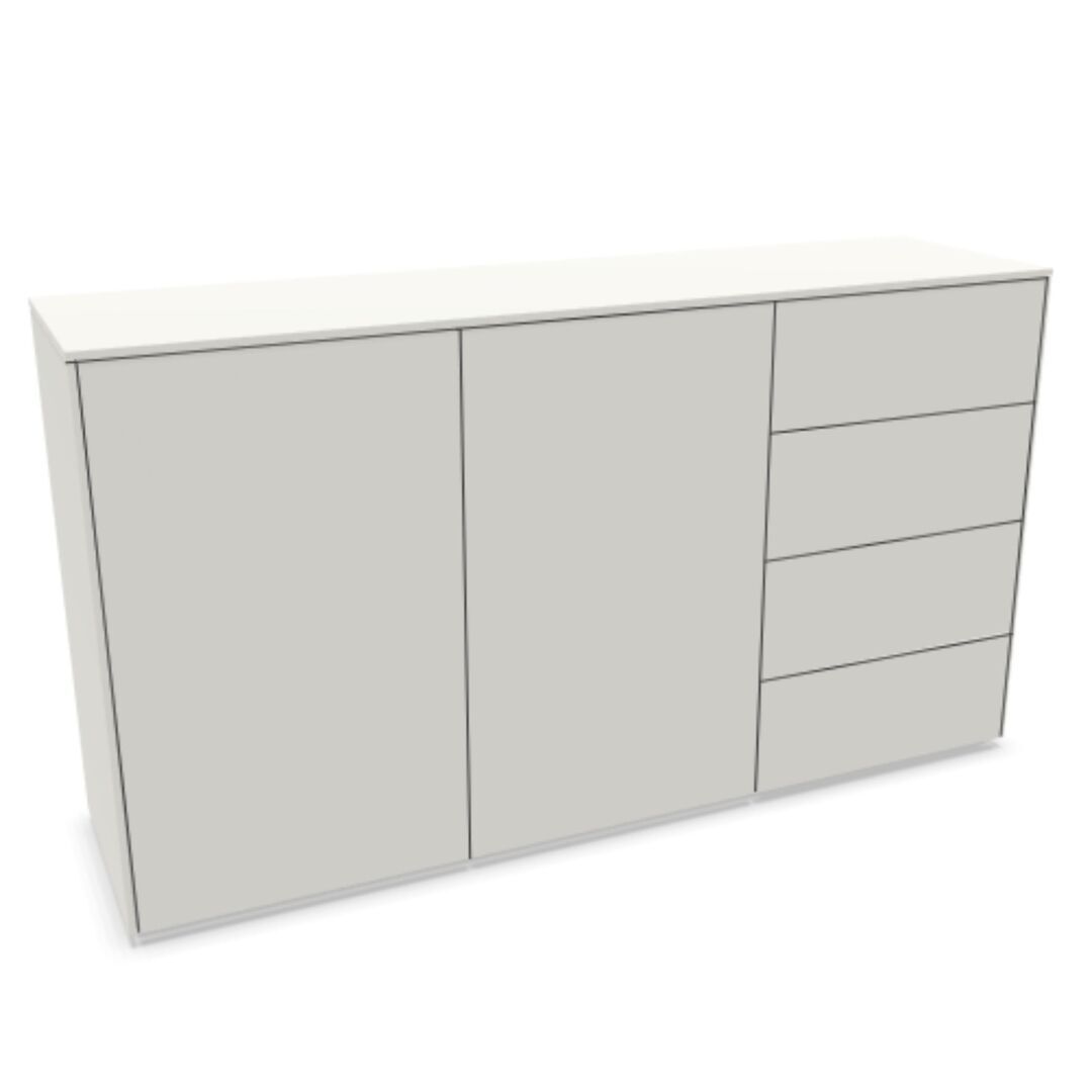 Müller Small Living Sideboard Kombination 4 Aventa von Müller Small Living Weiss