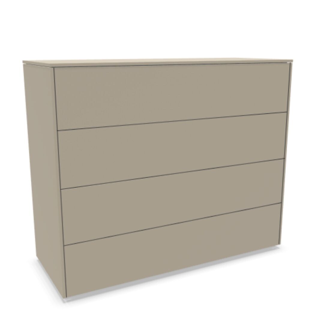 Müller Small Living Sideboard Kombination 2 Aventa von Müller Small Living Steingrau