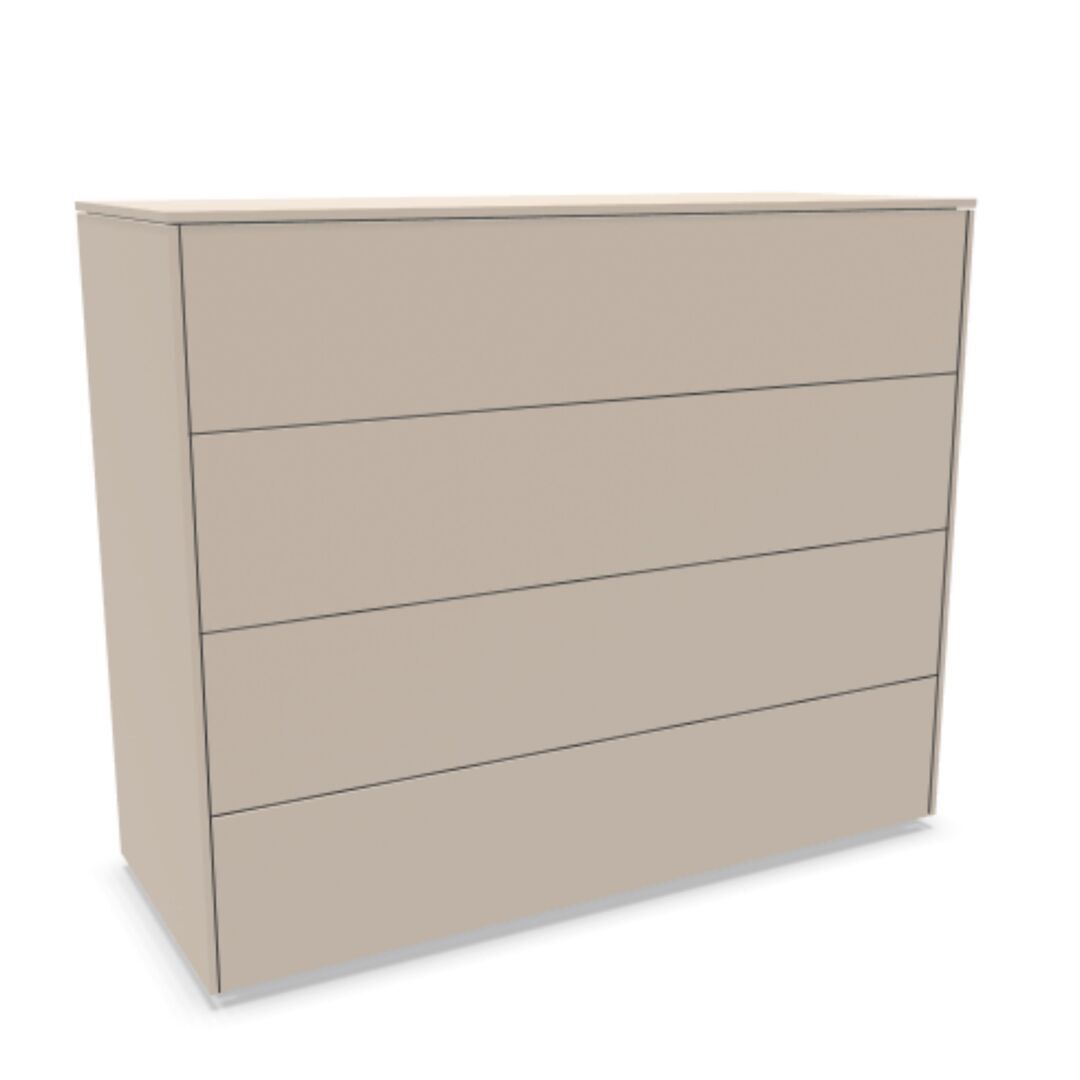 Müller Small Living Sideboard Kombination 2 Aventa von Müller Small Living Kaschmirgrau