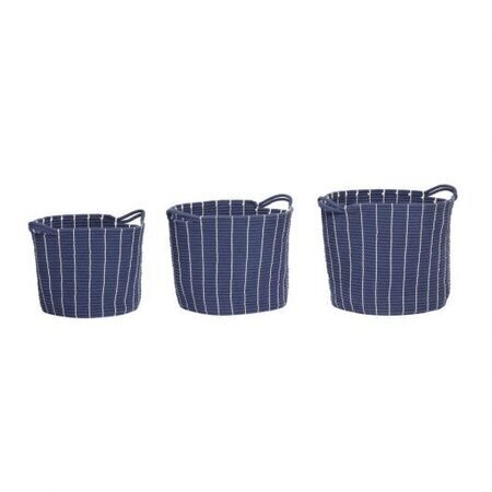 Hübsch  Handy Körbe im 2er Set von Hübsch  Blau