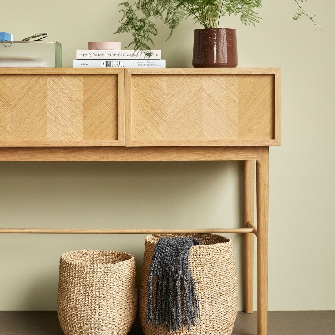 Huebsch Korb Abaca natur 3er Set