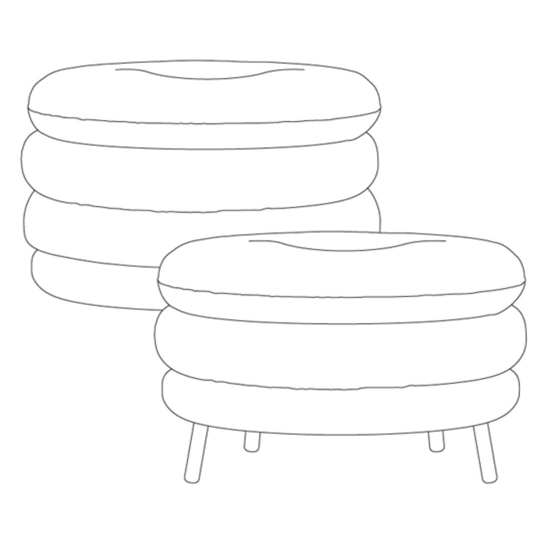 Richard_Lampert_Fat_Tom_Pouf_Outline
