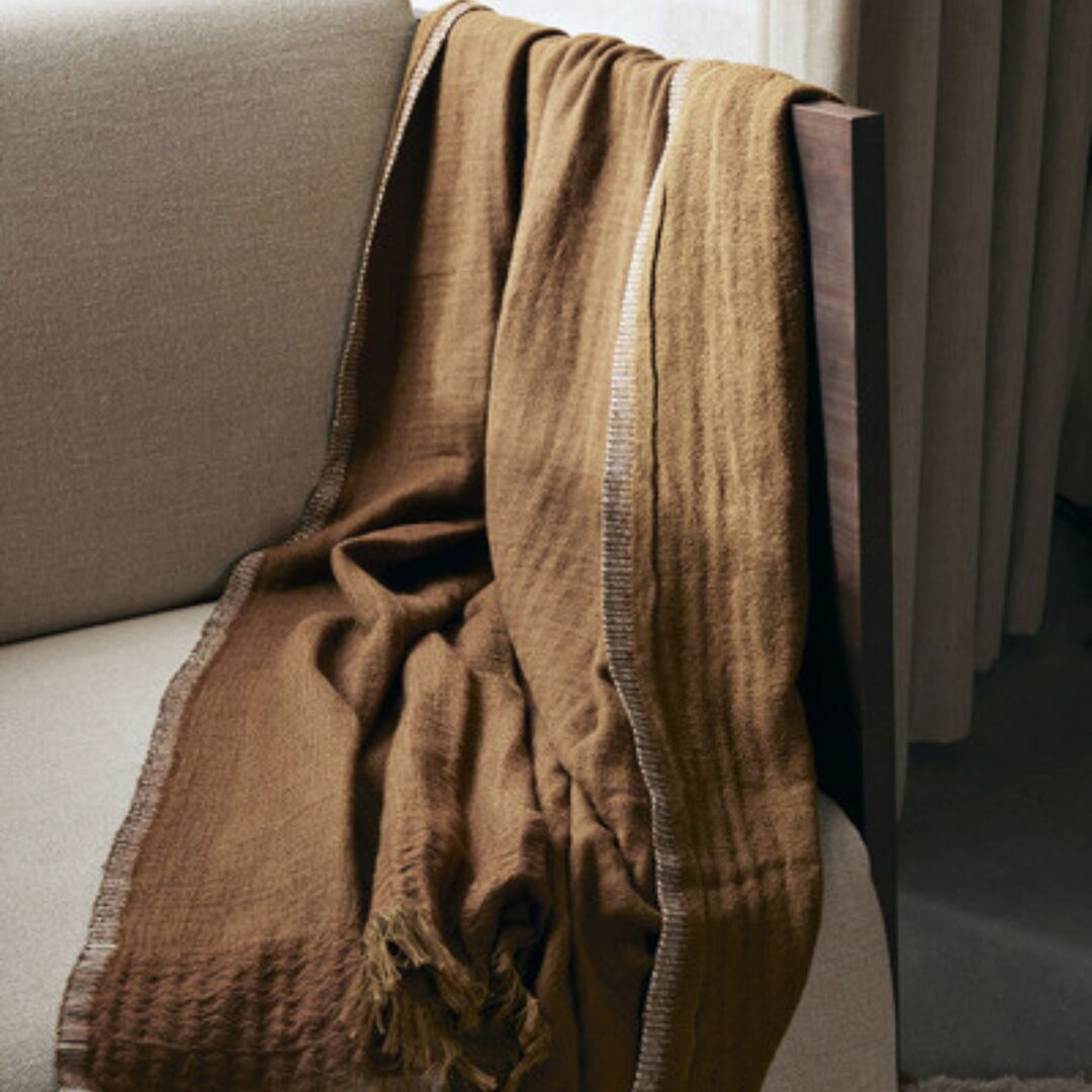 Ferm Living Decke Weaver von Ferm Living  Sugar Kelp