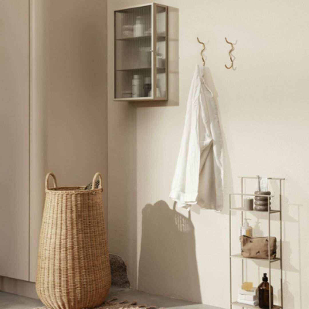 Ferm Living Geflochtener Wäschekorb von Ferm Living Nature