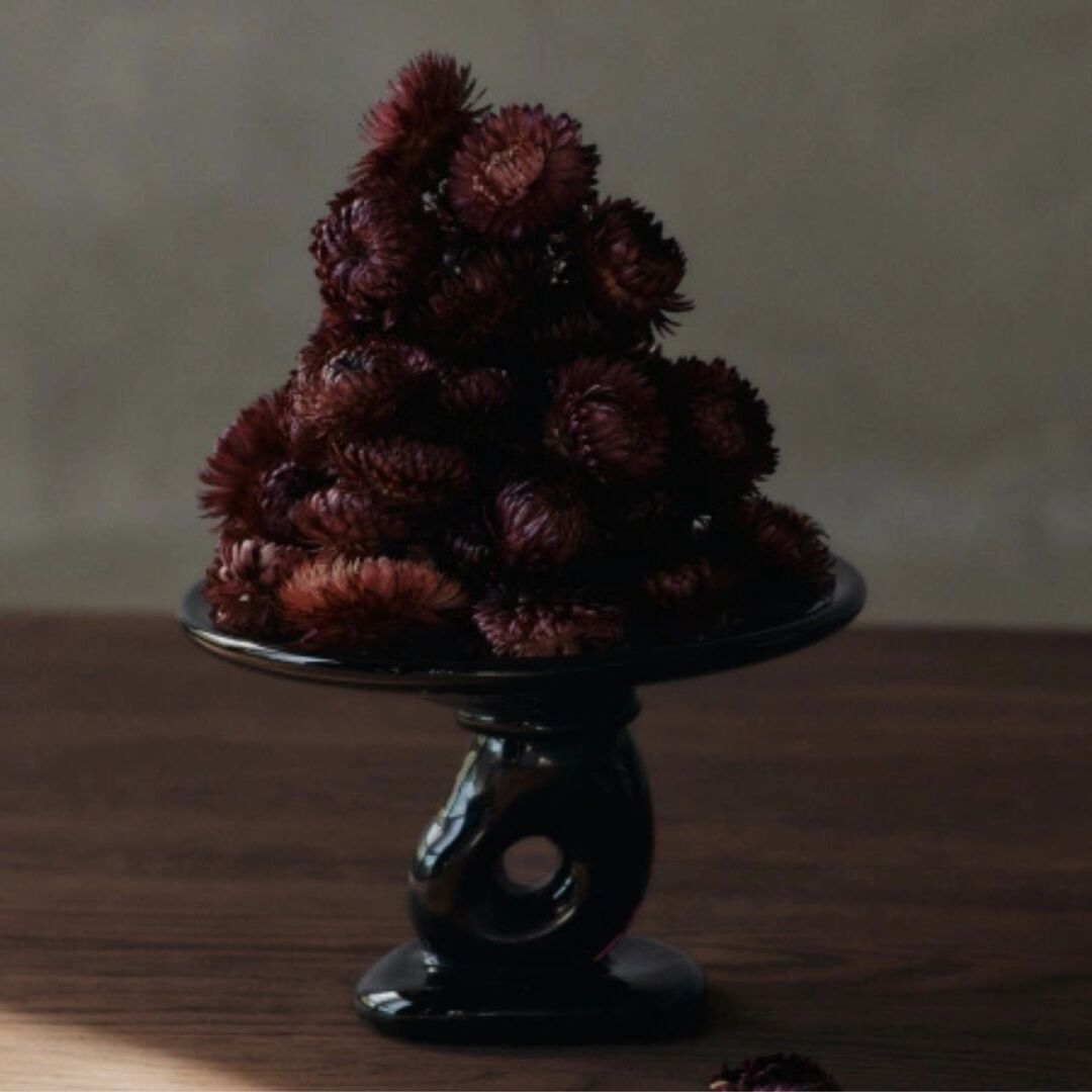 Ferm Living Etagere Damo Glass Centrepiece von Ferm Living Dark Grape