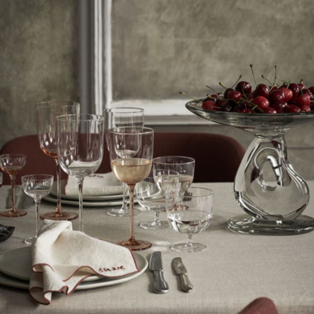 Ferm Living Etagere Damo Glass Centrepiece von Ferm Living Transparent