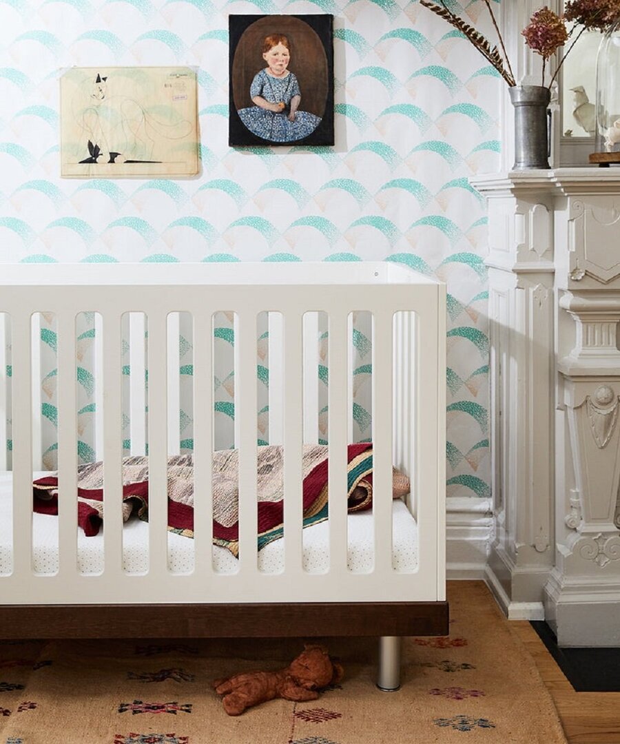 Oeuf Babybett Classic Walnut 70 x 140