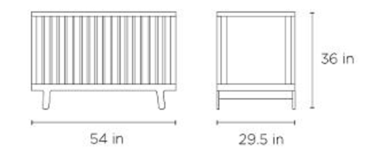 Oeuf Babybett Sparrow - 70 x 140 cm