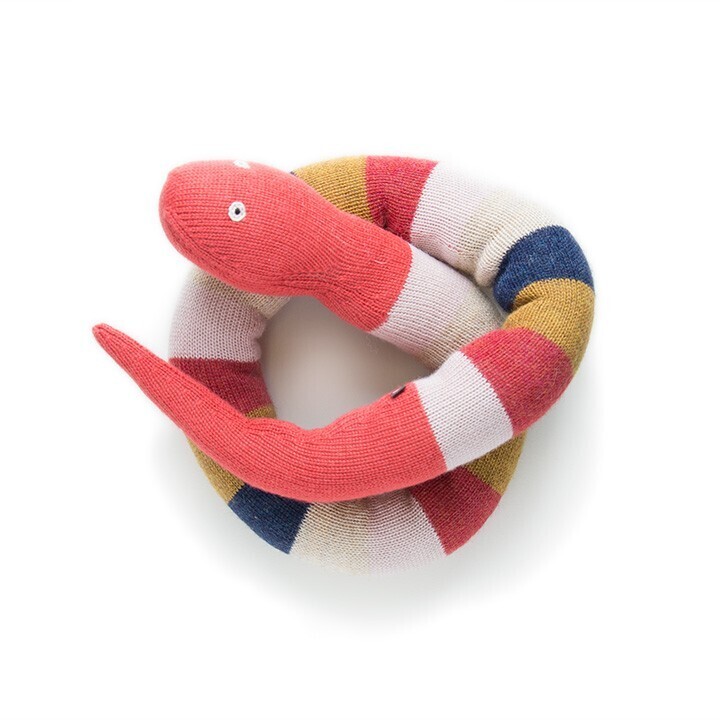 Oeuf Snake - Coral/Multi