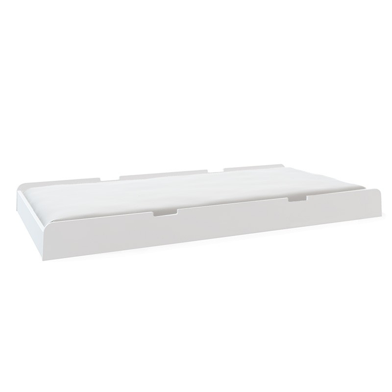 Oeuf River Trundle Bed White