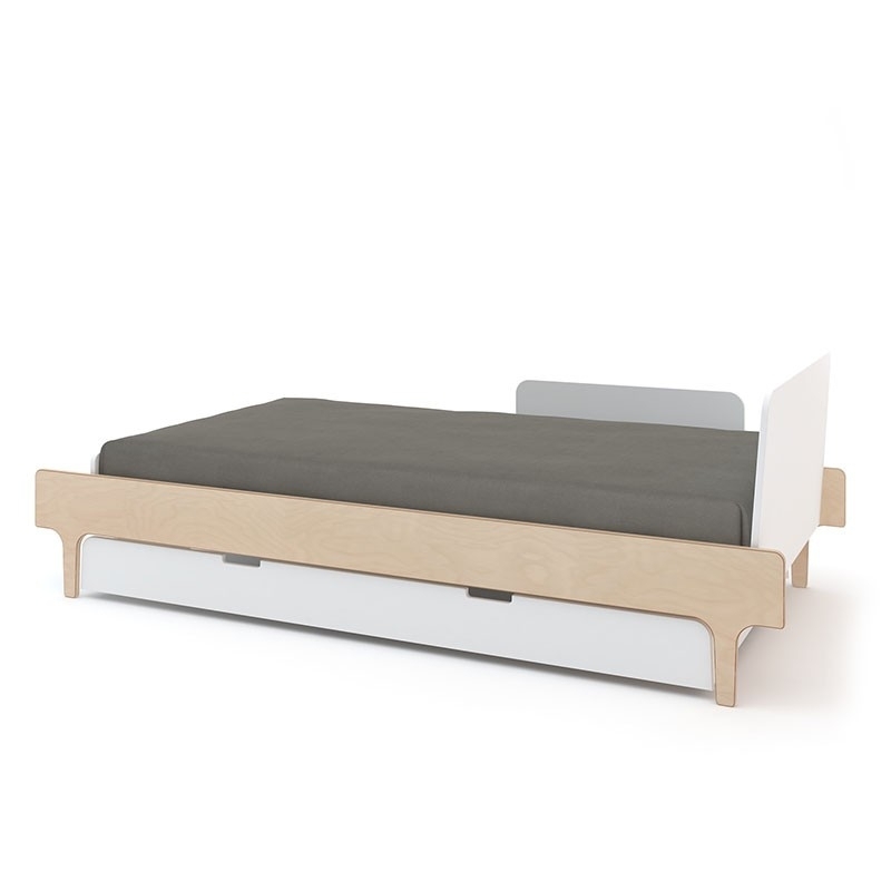 Oeuf River Trundle Bed White