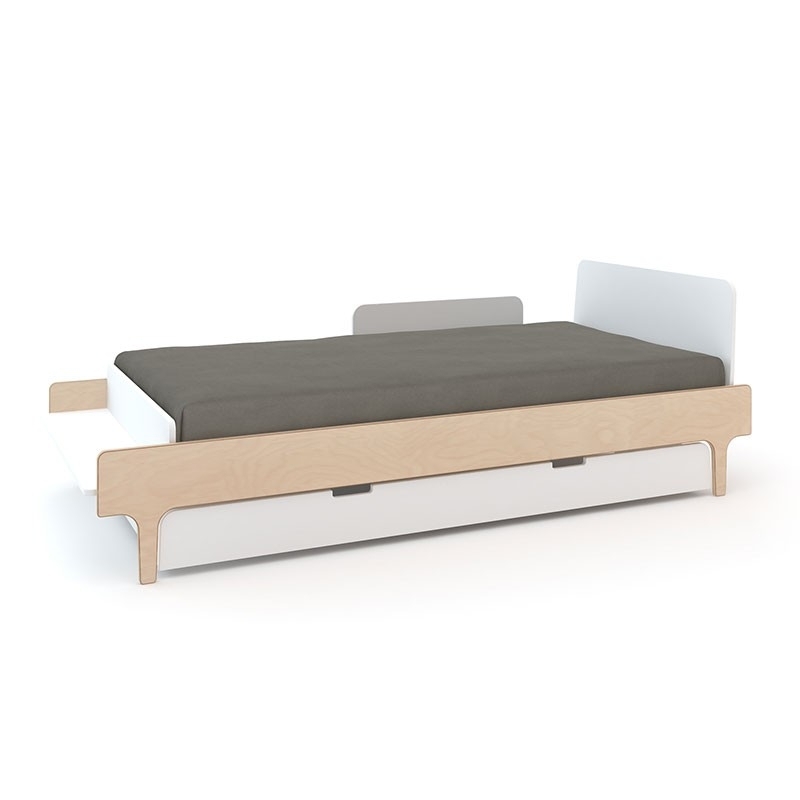 Oeuf River Trundle Bed White