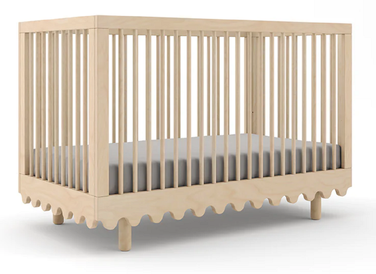 Oeuf Moss Crib - Babybett - Birke Lackiert
