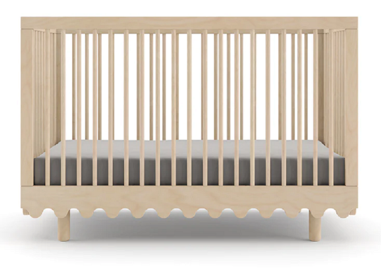 Oeuf Moss Crib - Babybett - Birke Lackiert