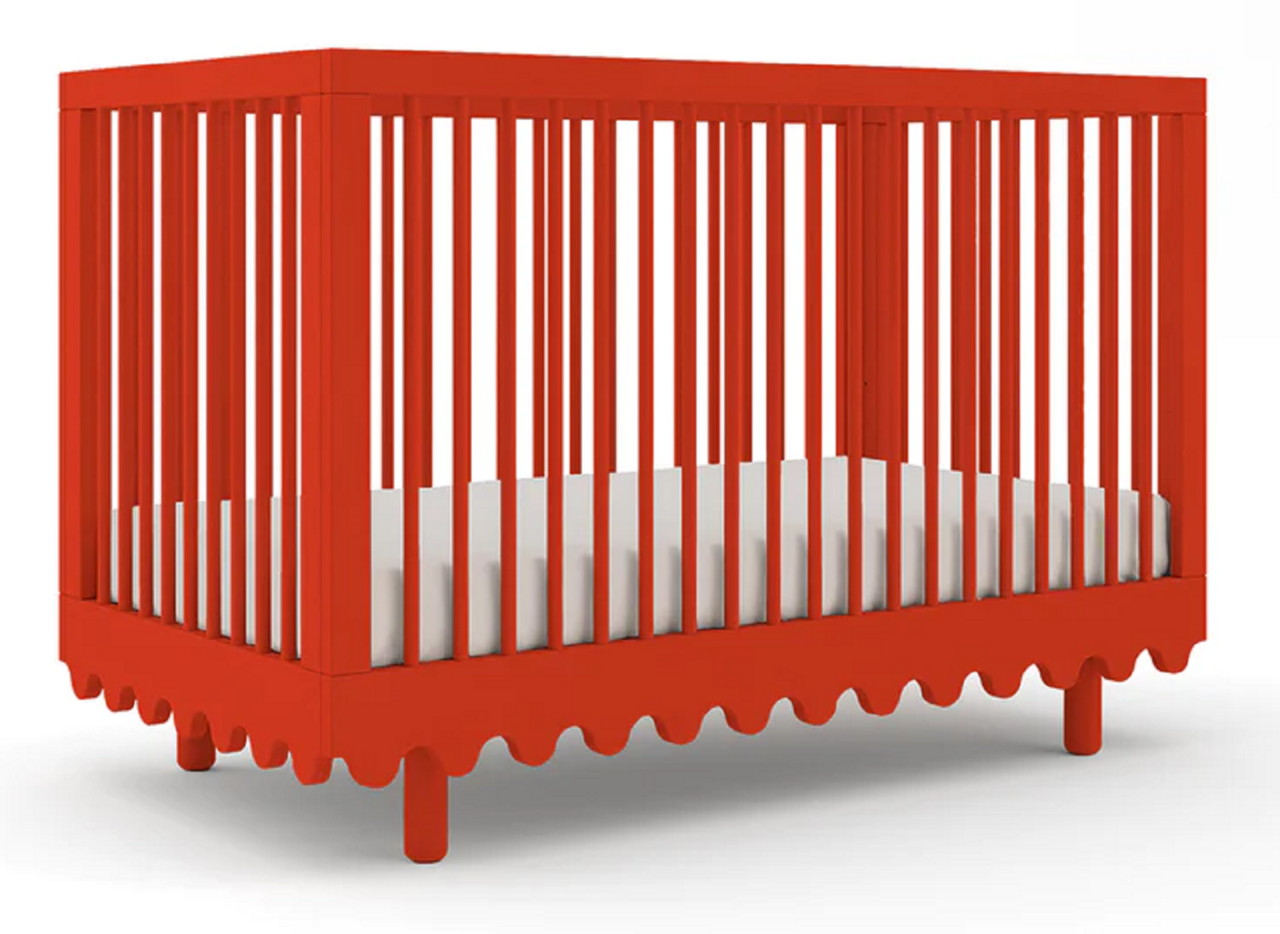 Oeuf Moss Crib - Babybett - Rot
