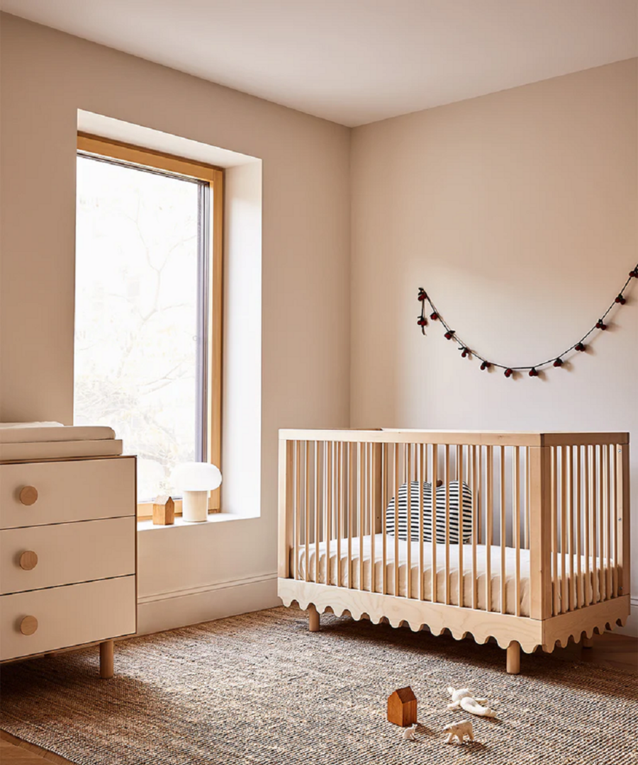 Oeuf Moss Crib - Babybett - Birke Lackiert