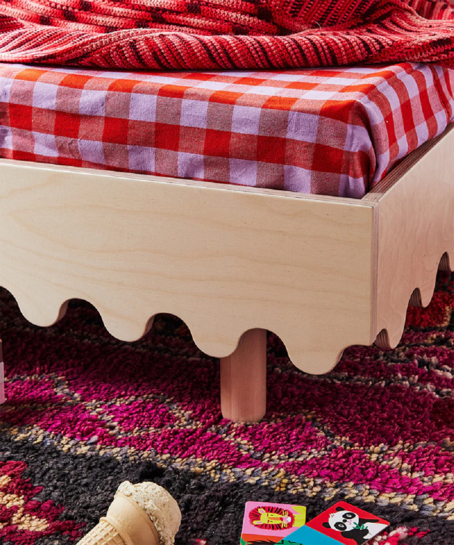 Oeuf Moss Toddler Bed - Kinderbett - Birke Lackiert