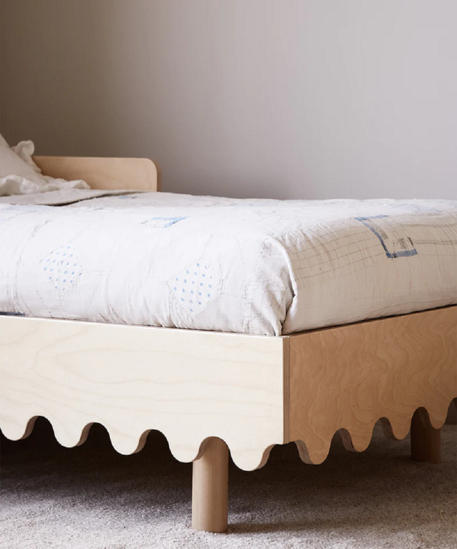 Oeuf Moss Toddler Bed - Kinderbett - Birke Lackiert
