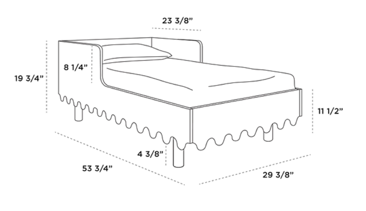 Oeuf Moss Toddler Bed - Kinderbett