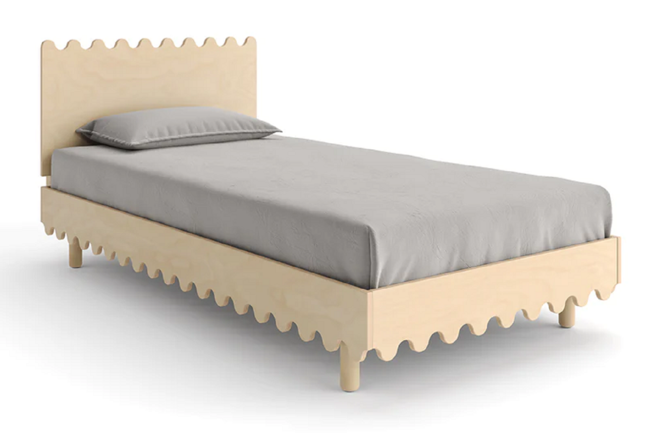 Oeuf Moss Twin Bed - Kinderbett - Birke Lackiert