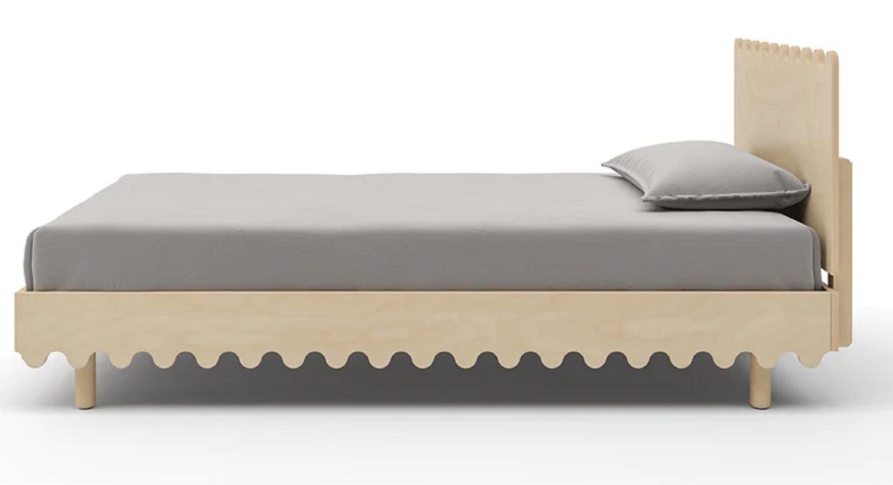 Oeuf Moss Twin Bed - Kinderbett - Birke Lackiert