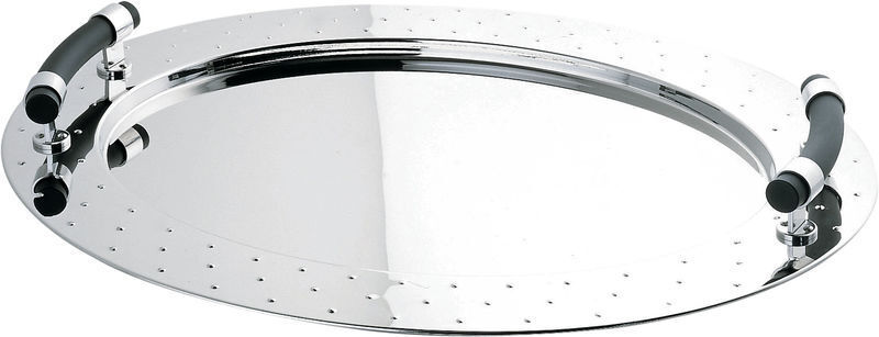 Alessi MG09 Tablett, oval mit Griffen