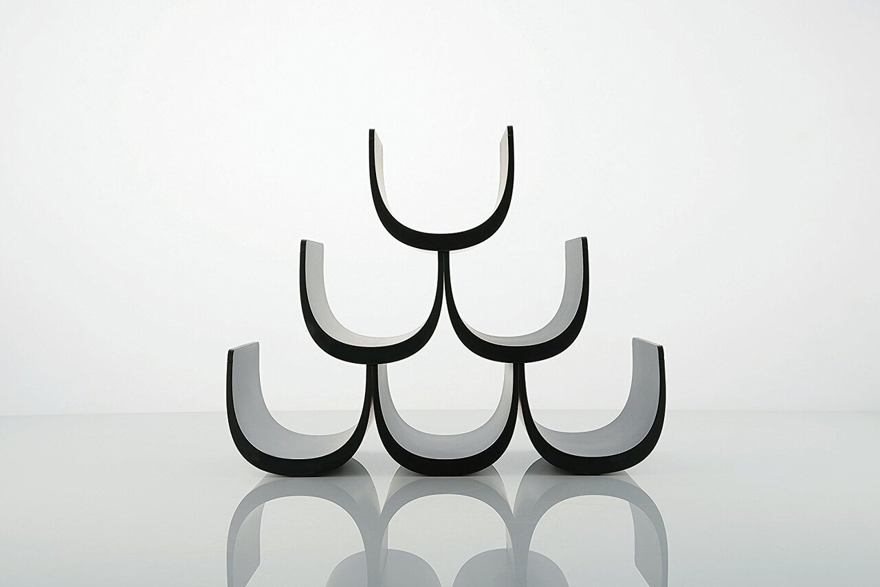 Alessi Noè Flaschenregal (6 Flaschen)