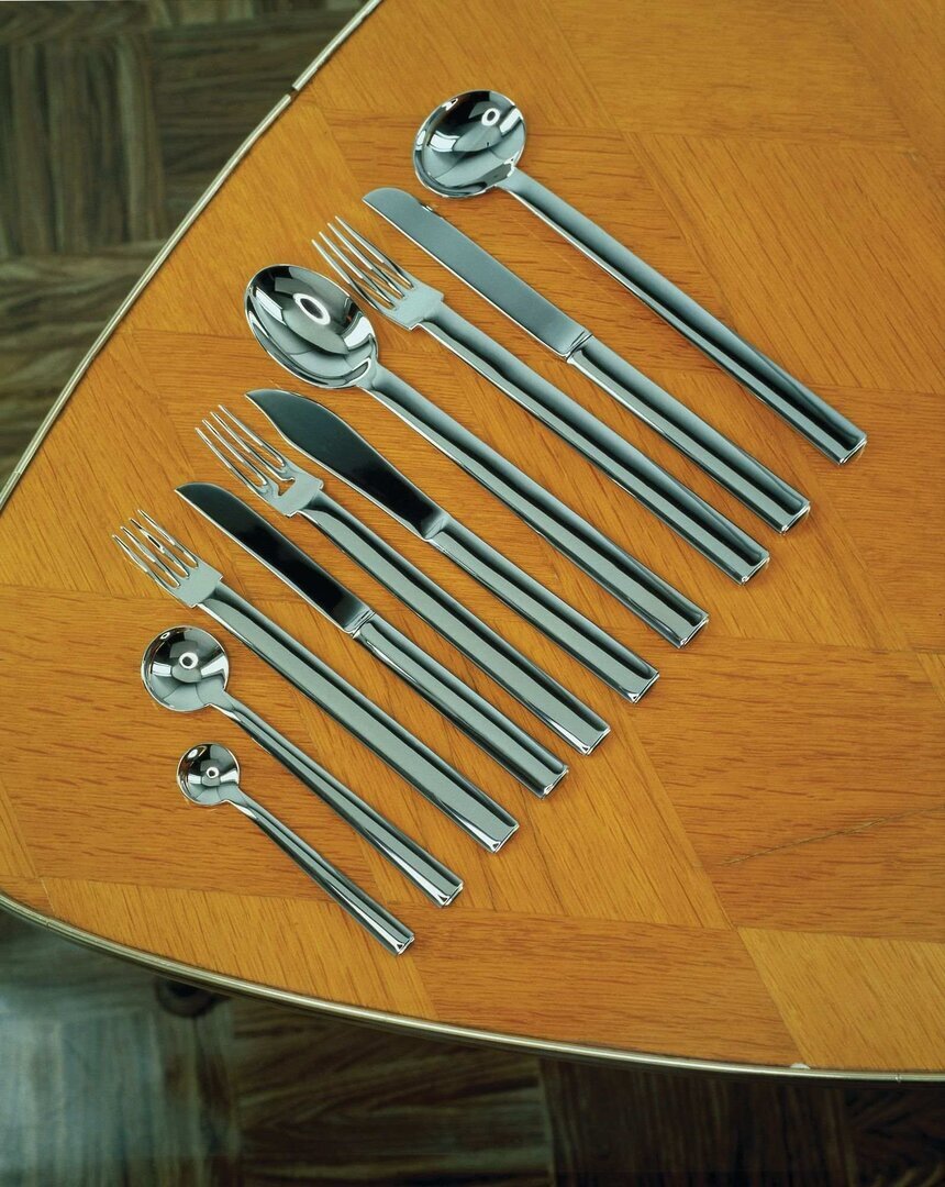Alessi Besteckset 24-teilig Rundes Modell