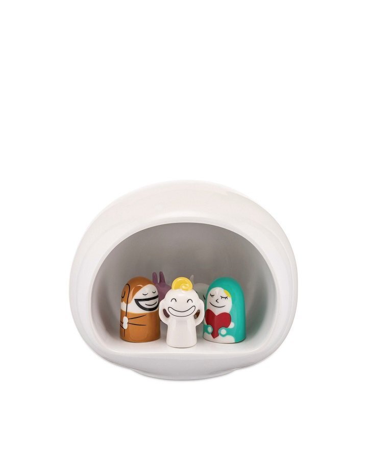 Alessi Krippe Presepe - Weiss