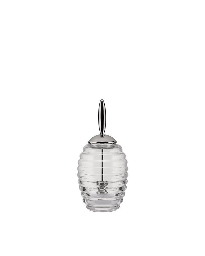 Alessi Honigglas Mit Schöpflöffel Honigtopf