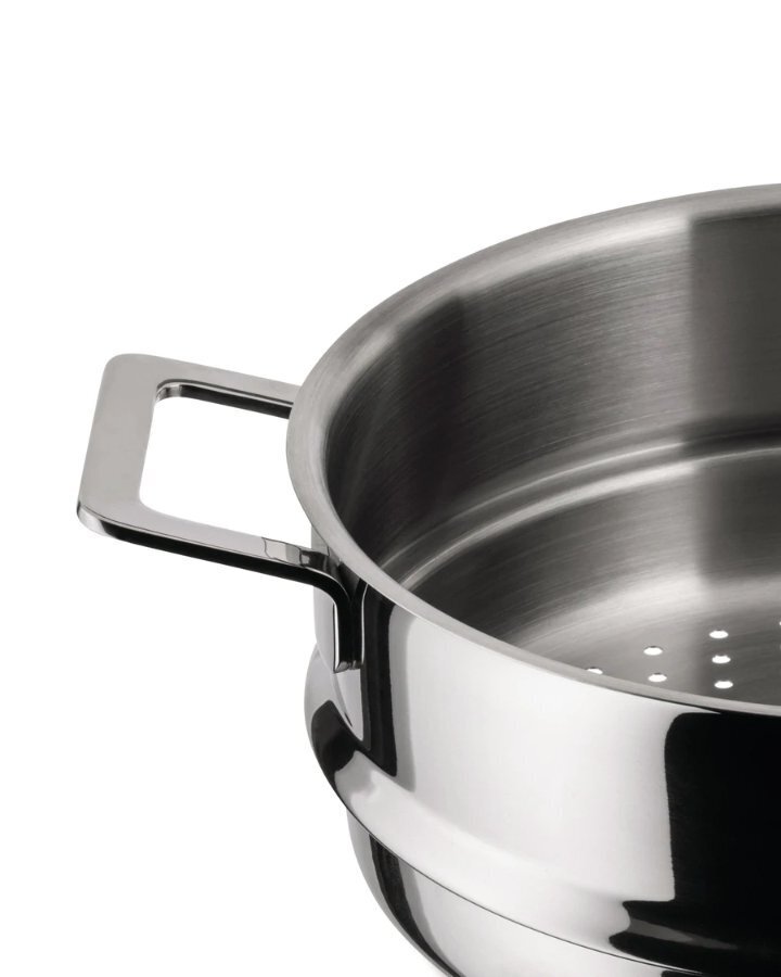 ALESSI POTS&PANS DURCHSCHLAGARTIGER EINSATZ ZUM DÜNSTEN