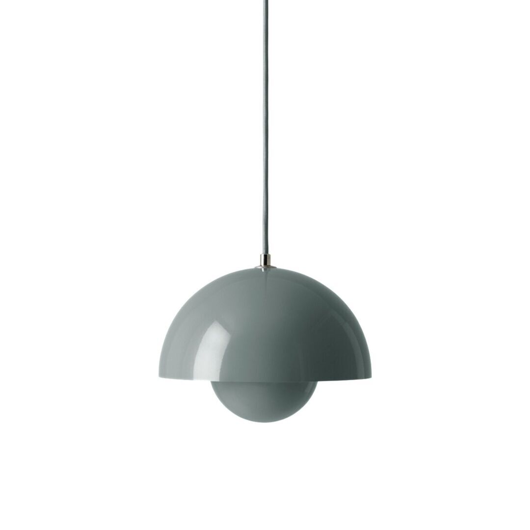 &Tradition Pendelleuchte Flowerpot VP10 von &Tradition Stone Blue