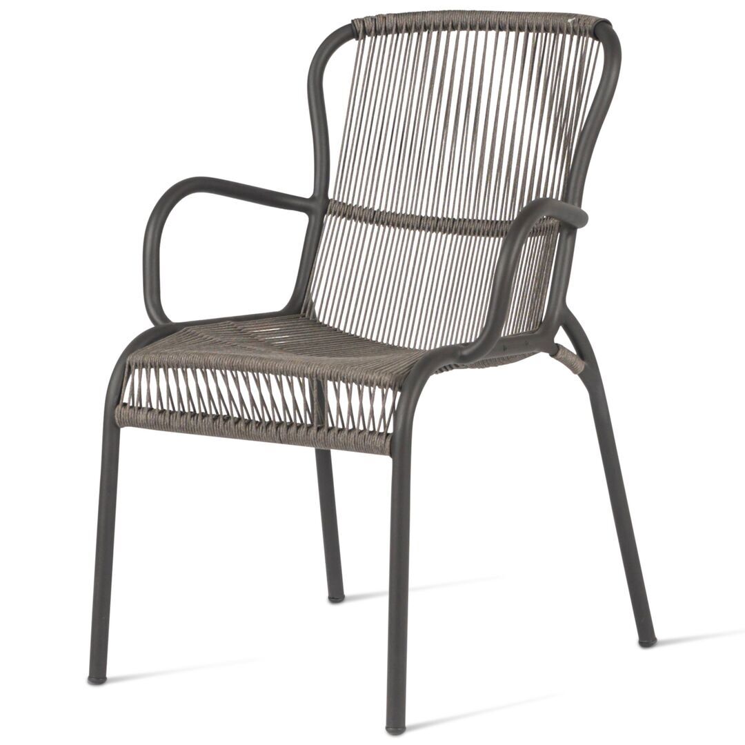 Vincent Sheppard Vincent Sheppard Loop Dining Chair - 2er Set - Preis pro Stuhl Fossilgrau