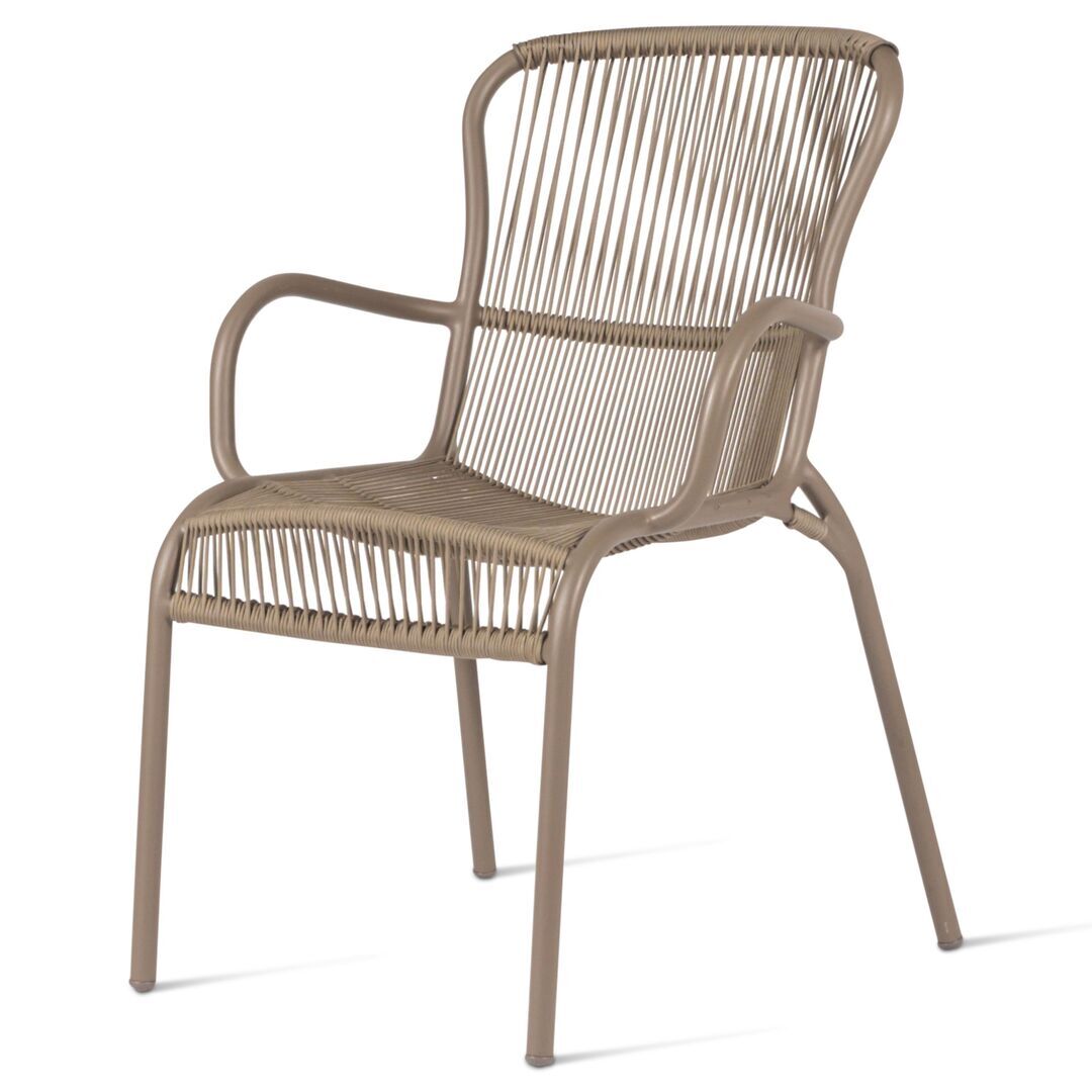Vincent Sheppard Vincent Sheppard Loop Dining Chair - 2er Set - Preis pro Stuhl Taupe
