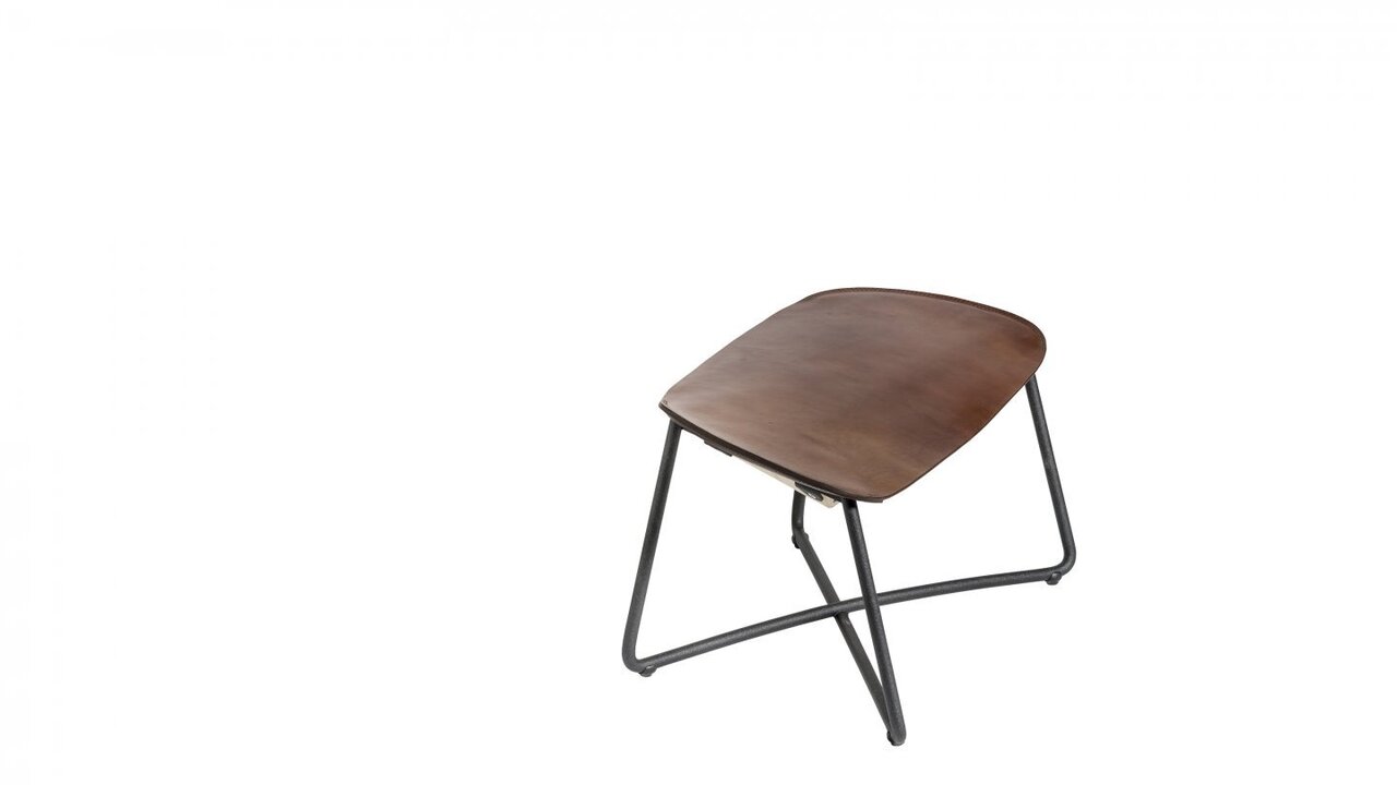 Black Frame | Dark Brown Leather