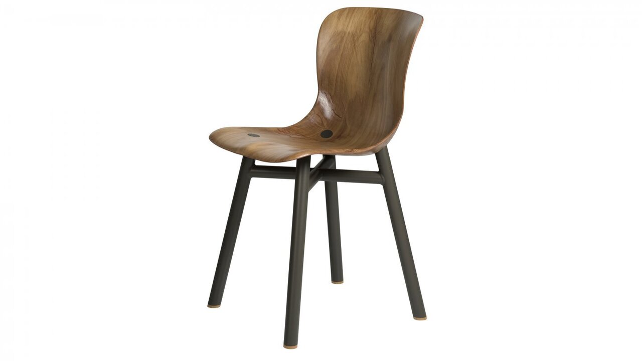 Functionals Wendela Chair - Black Frame | Light Seat