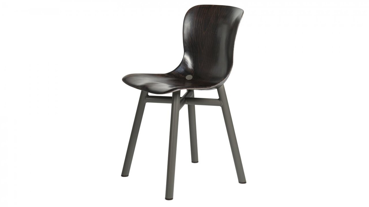 Functionals Wendela Chair - Dark Grey Frame | Dark Seat