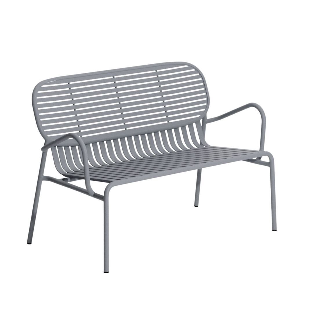 Petite Friture Double sofa Week-end von Petite Friture  Stone grey