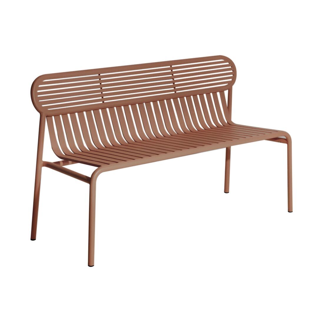 Petite Friture Bench Week-End von Petite Friture  Terracotta
